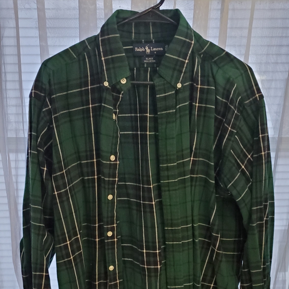 Green Plaid Flannel